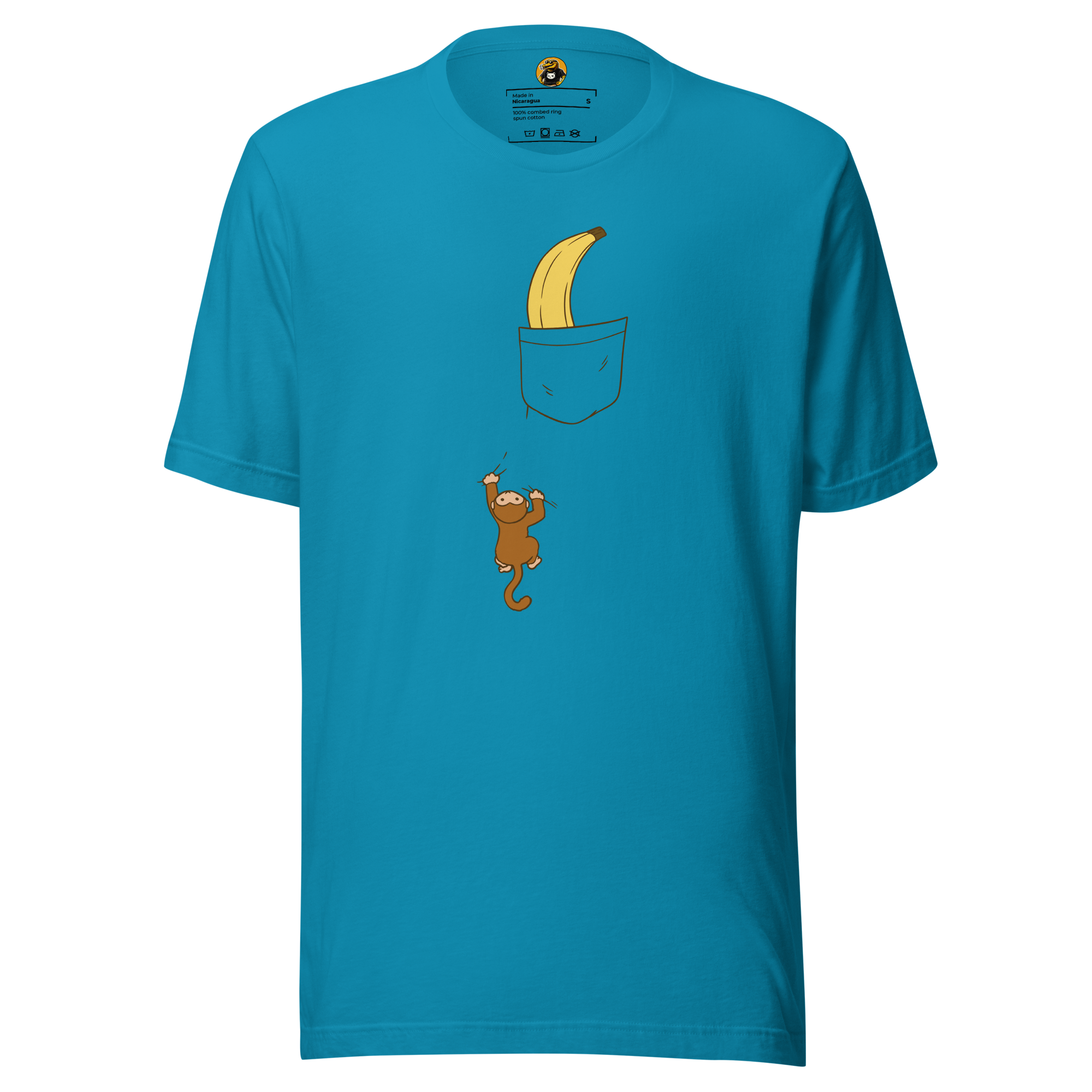 The Great Banana Heist - Pocket Monkey Graphic Tee