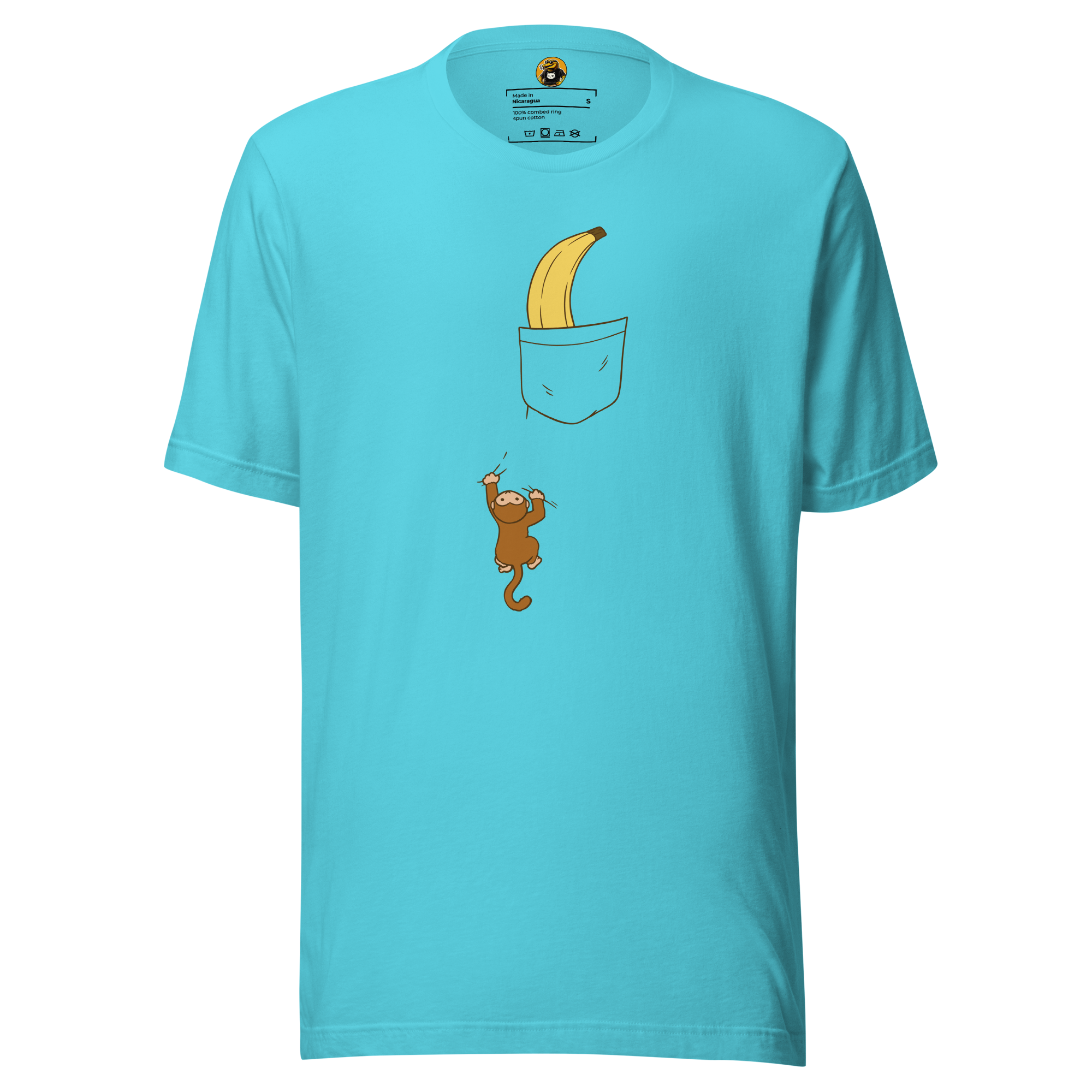 The Great Banana Heist - Pocket Monkey Graphic Tee