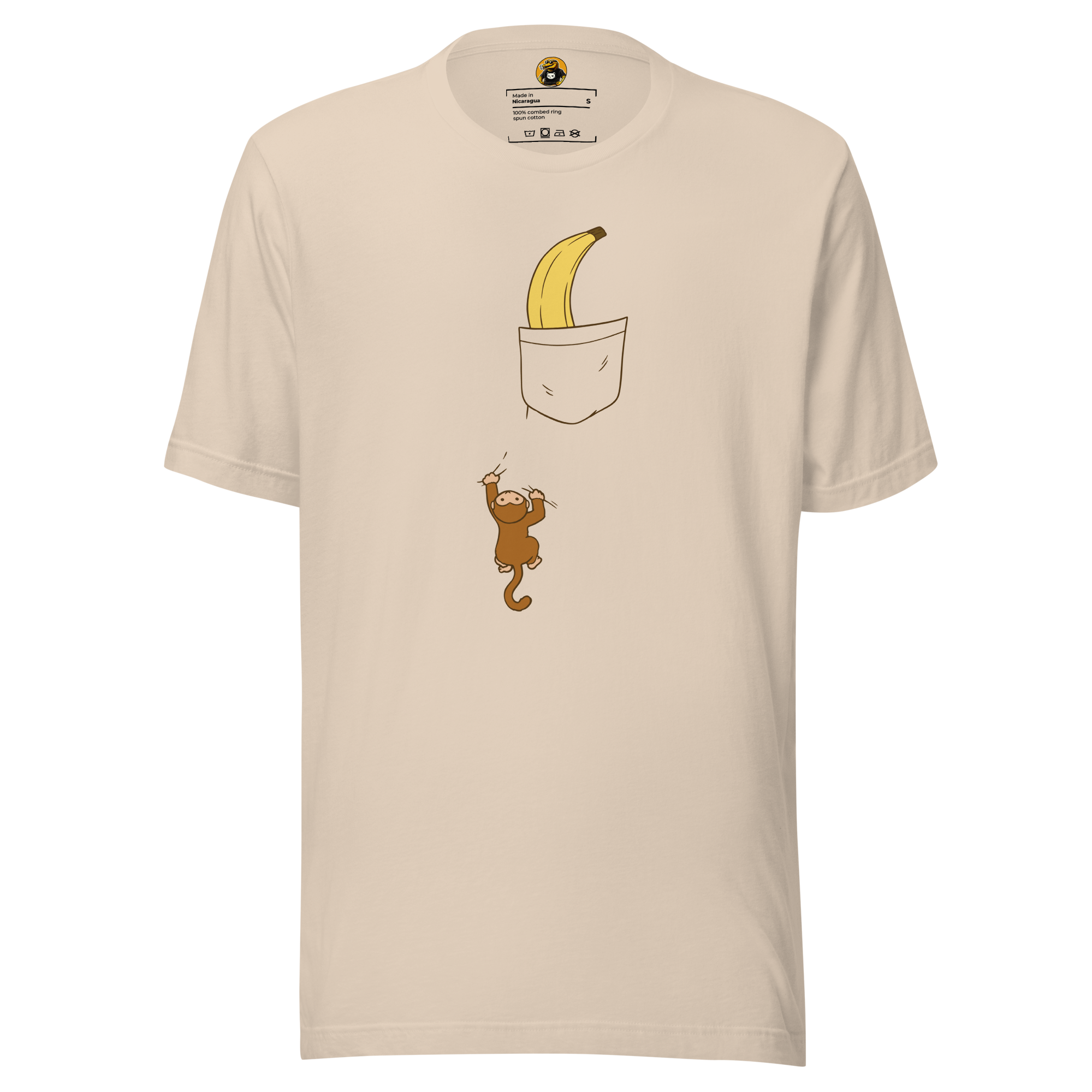The Great Banana Heist - Pocket Monkey Graphic Tee