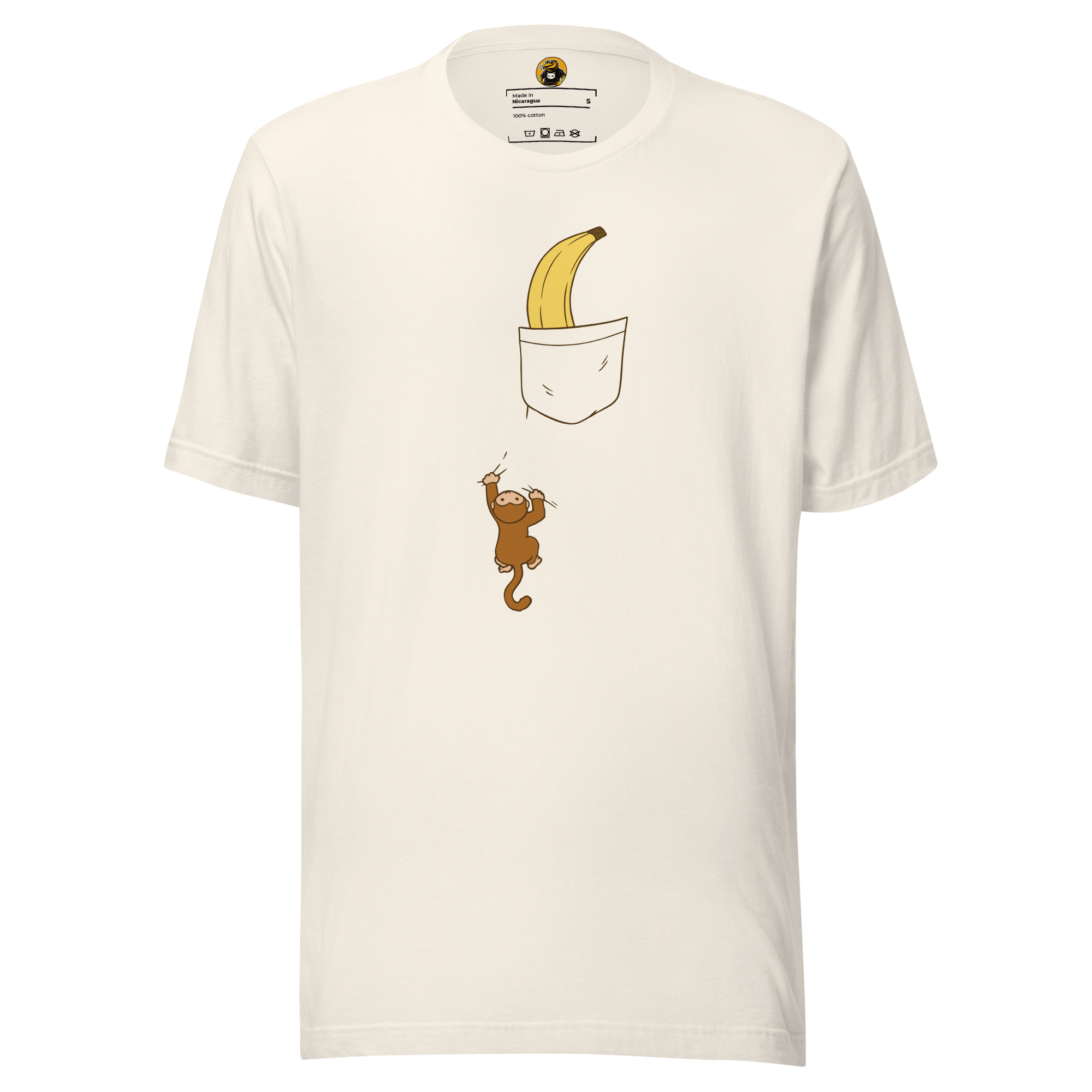 The Great Banana Heist - Pocket Monkey Graphic Tee