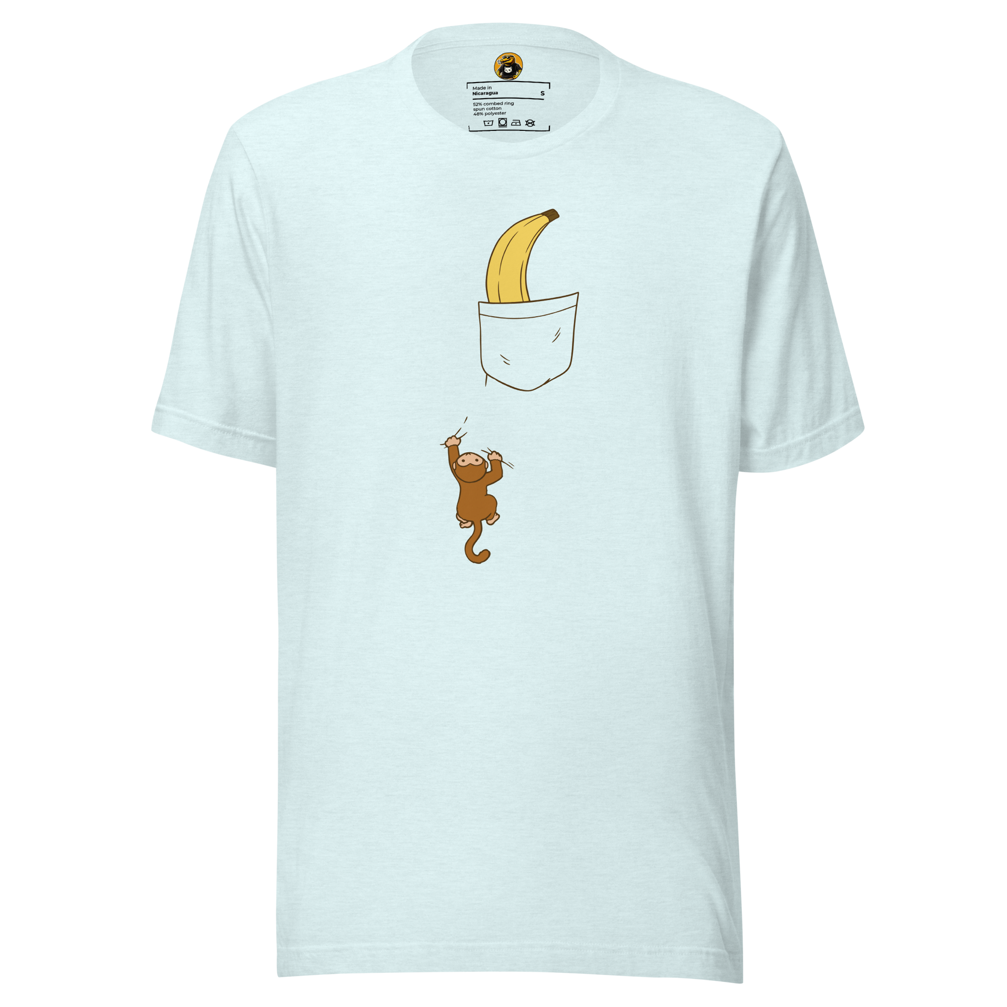The Great Banana Heist - Pocket Monkey Graphic Tee