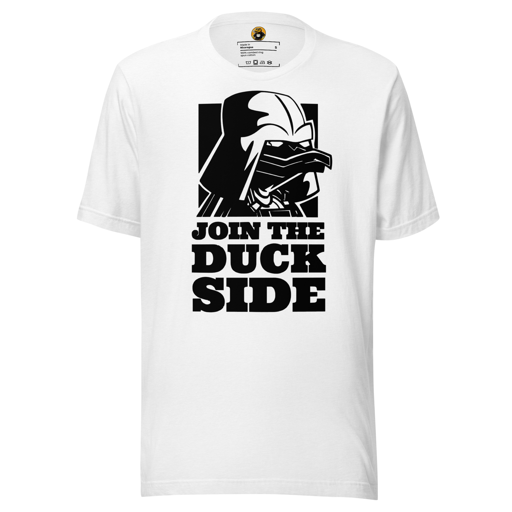 Join The Duck Side - Funny Galactic Duck Vader Parody Tee