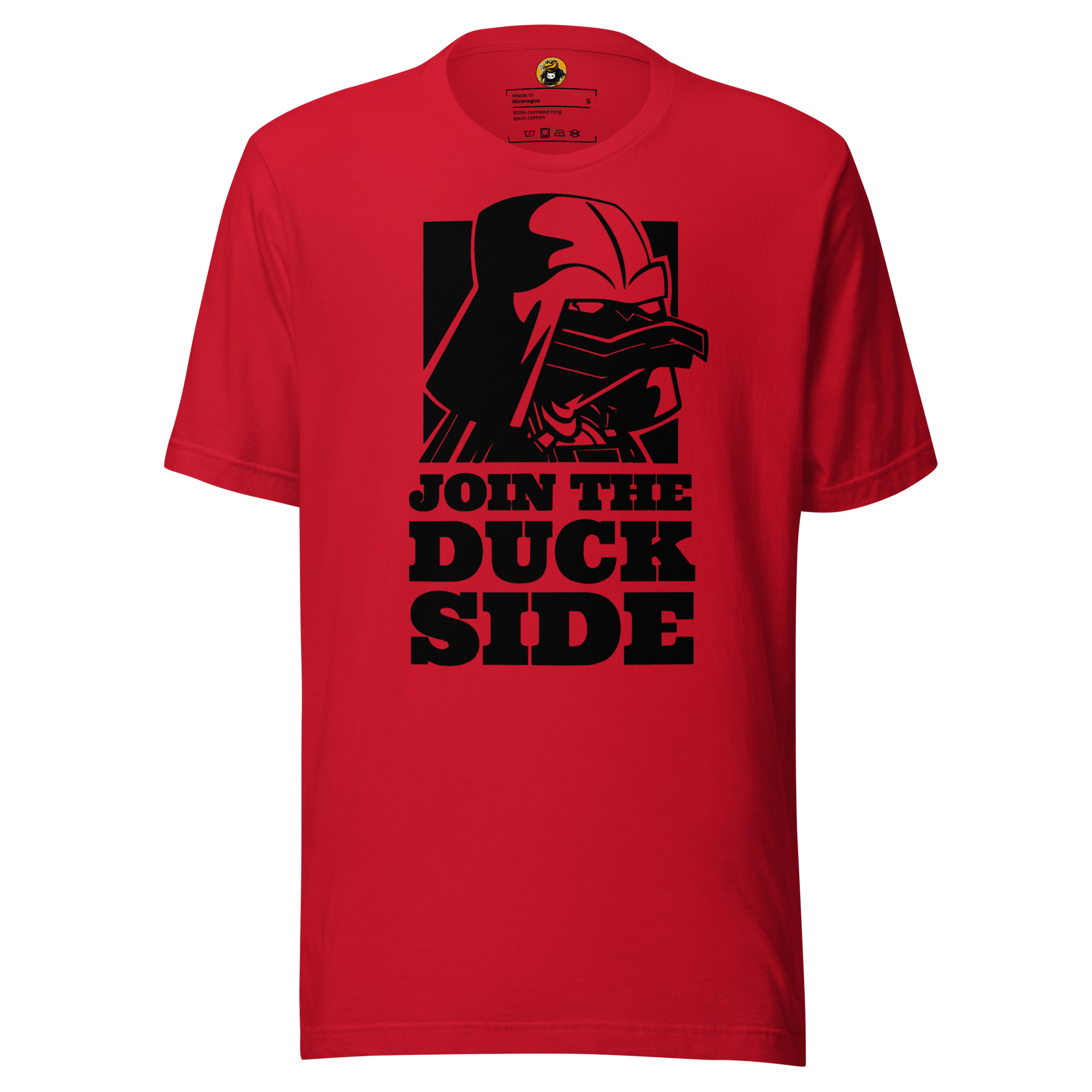 Join The Duck Side - Funny Galactic Duck Vader Parody Tee