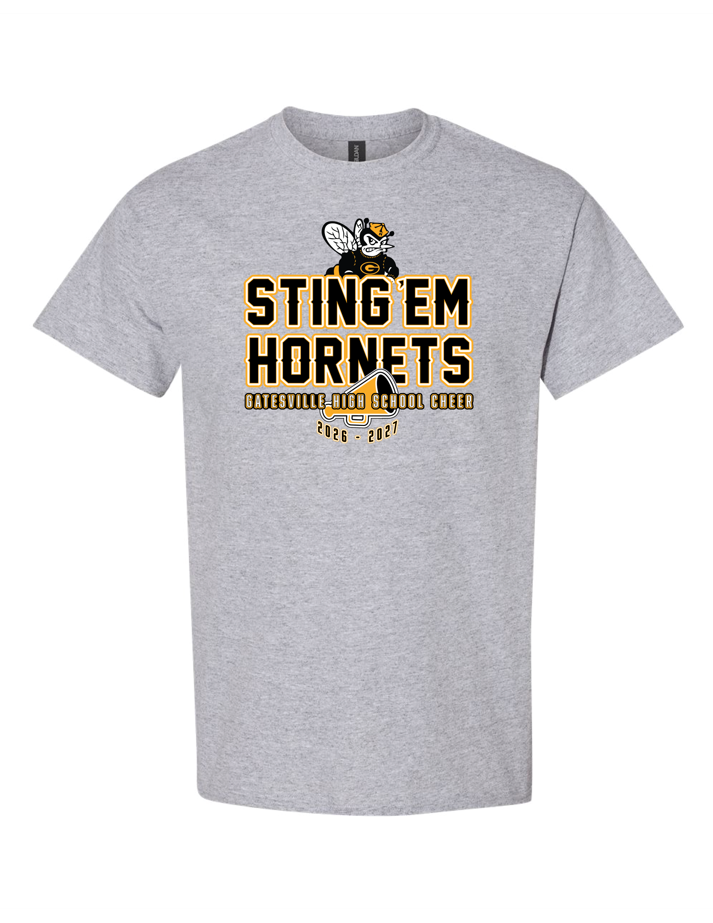 Gatesville Hornet Cheerleading Sting 'Em Shirt