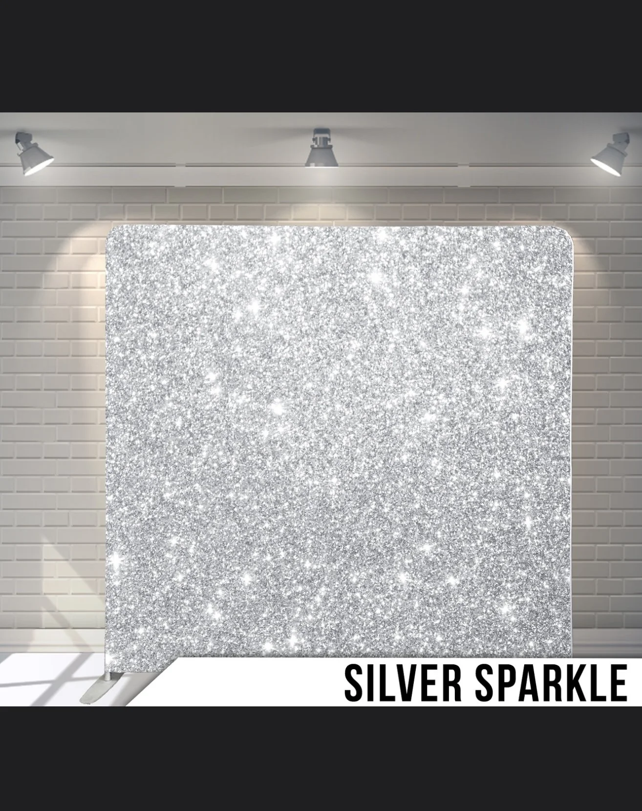 SILVER SPARKLE BACK DROPS FOR WEDDING, BIRTHDAY PARTYS, GRADUATION PARTY, CORPERATE EVENTS