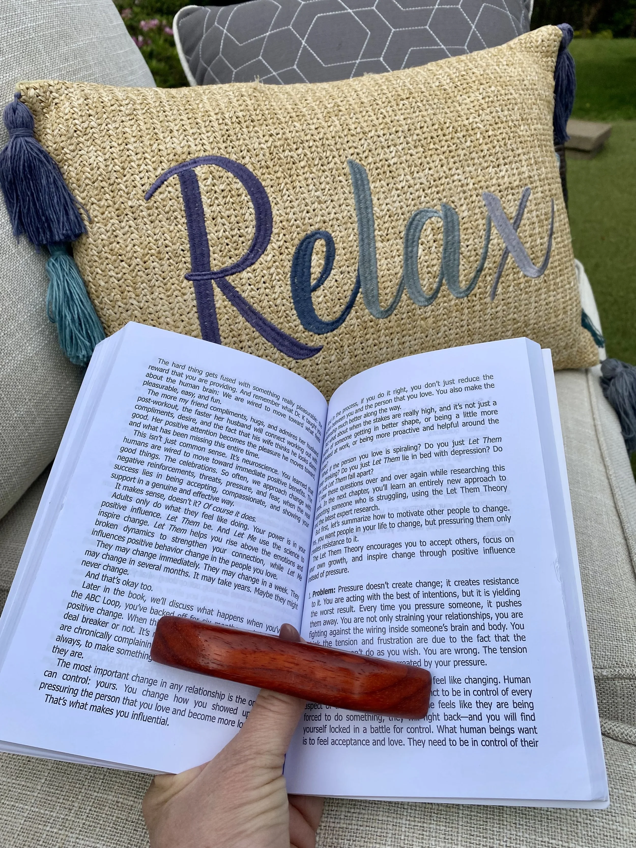 Thumb Book Page Holder