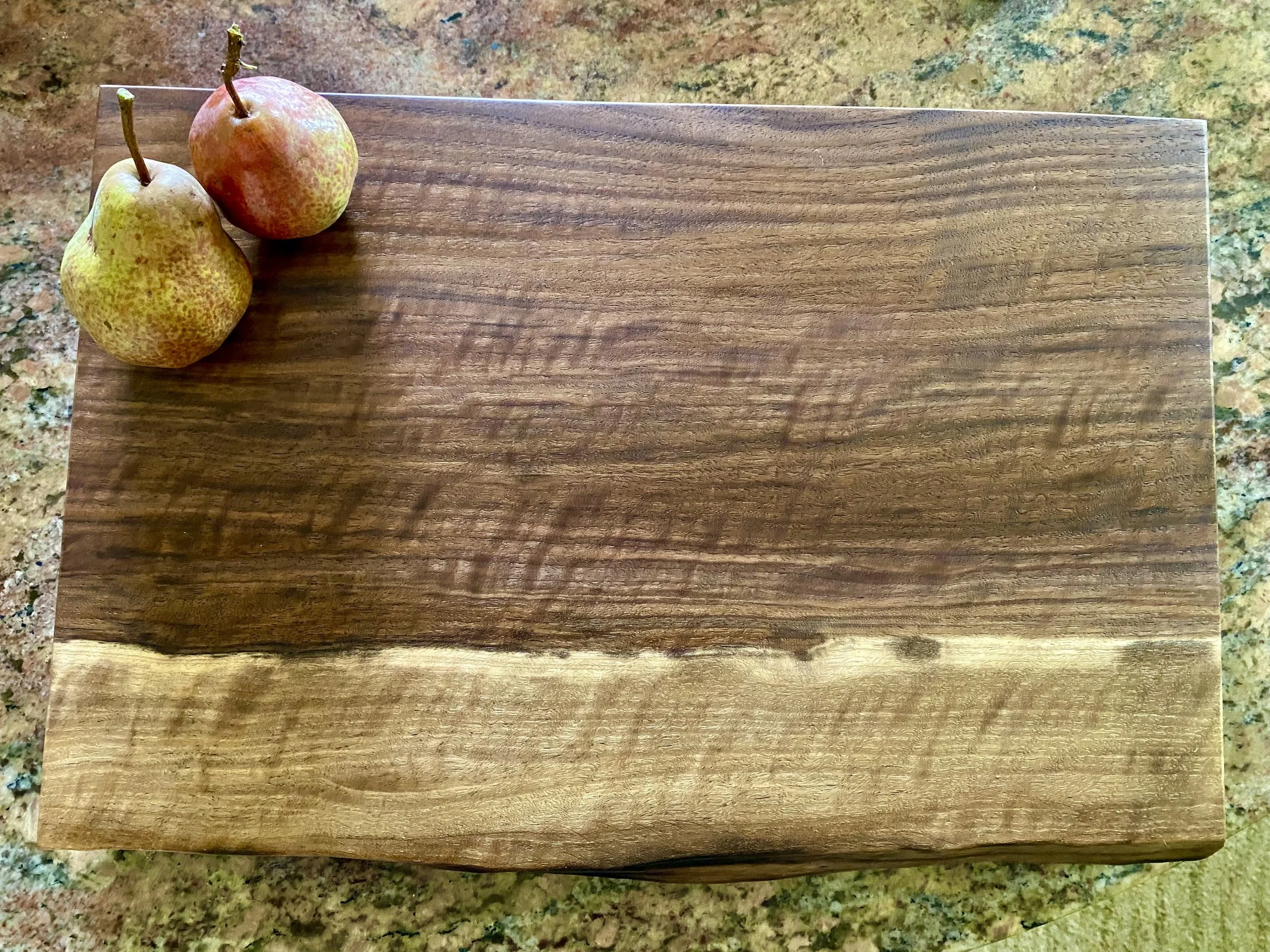 Walnut Live Edge Serving Board