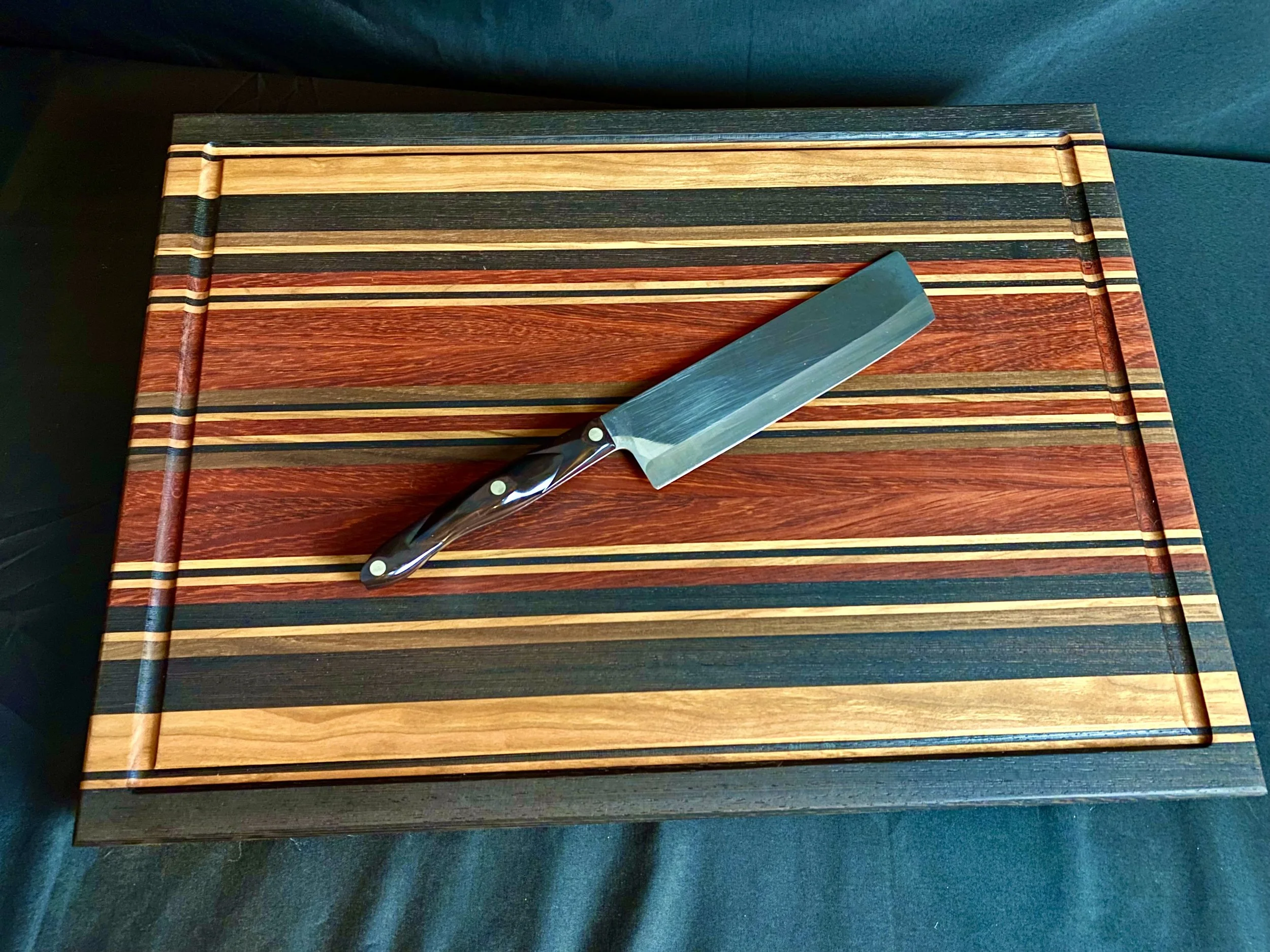 Classic Stripe Butcher Block - SOLD