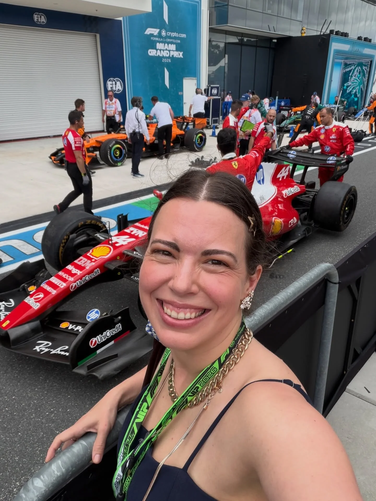 Emotionally, I&rsquo;m still at the F1 Miami GP. 🥰

This was truly a life changing weekend for me, and I&rsquo;m so grateful I got to be a guest of the @fia.official and can&rsquo;t wait to show you all the behind the scenes moments their lovely tea