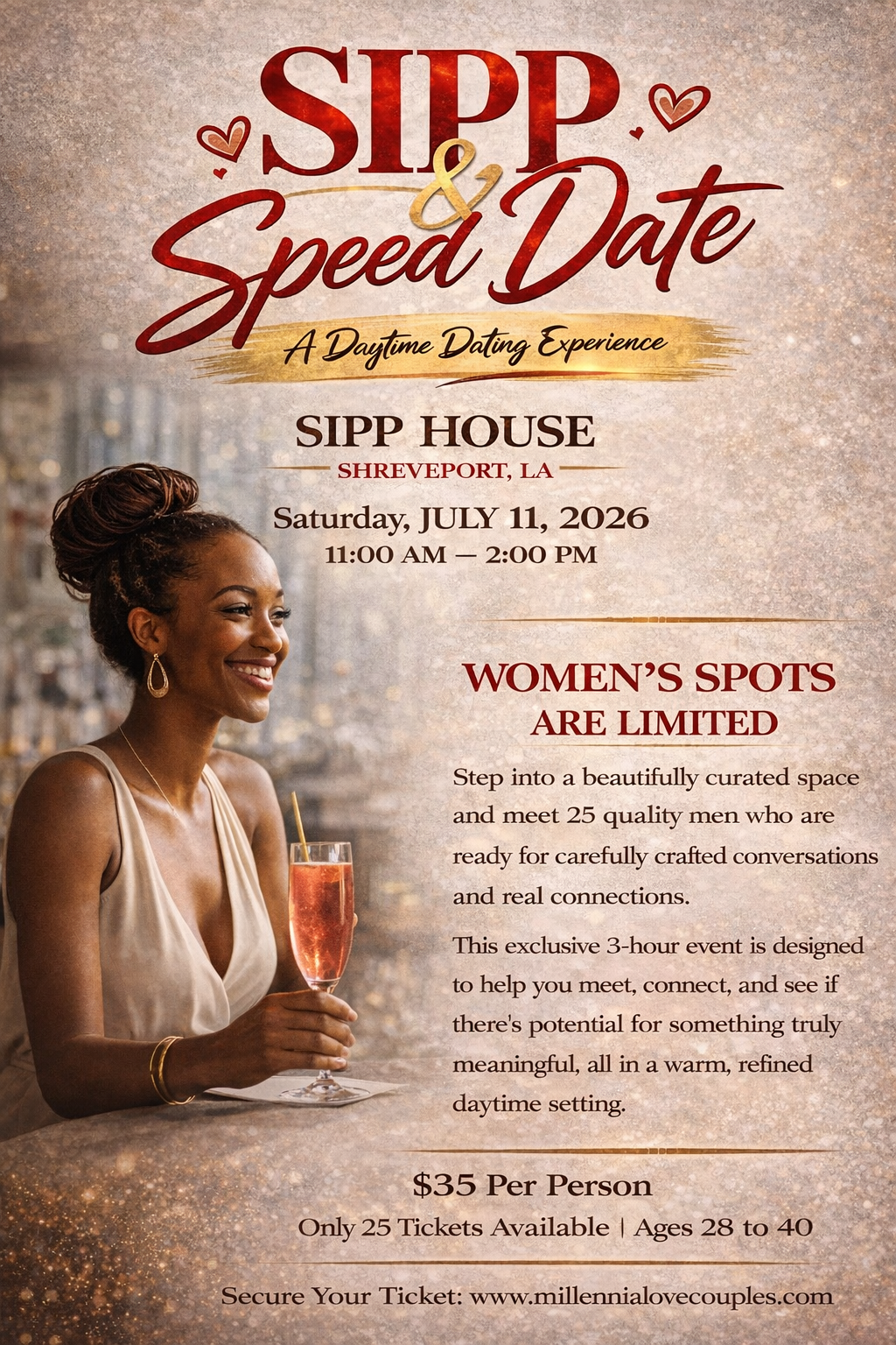 Sip & Speed Date (Women)