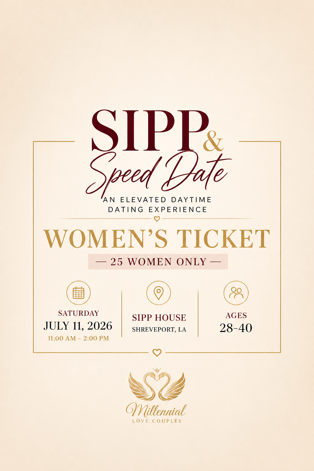 Sipp & Speed Date - W