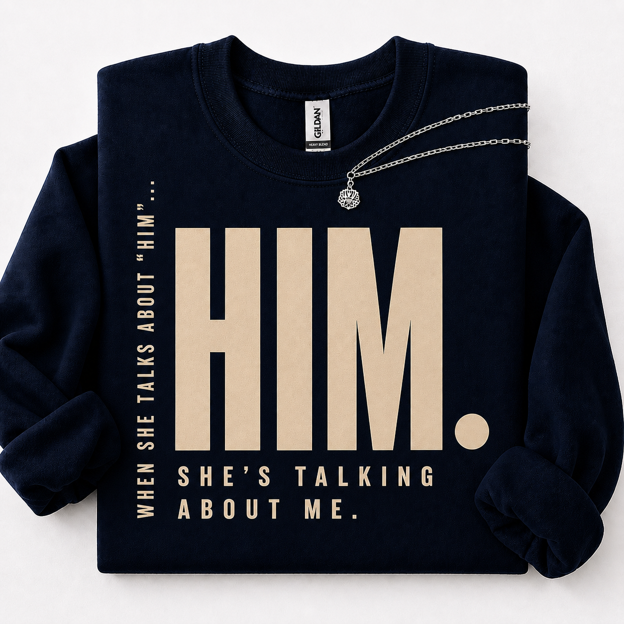 HIM. Statement Sweatshirt