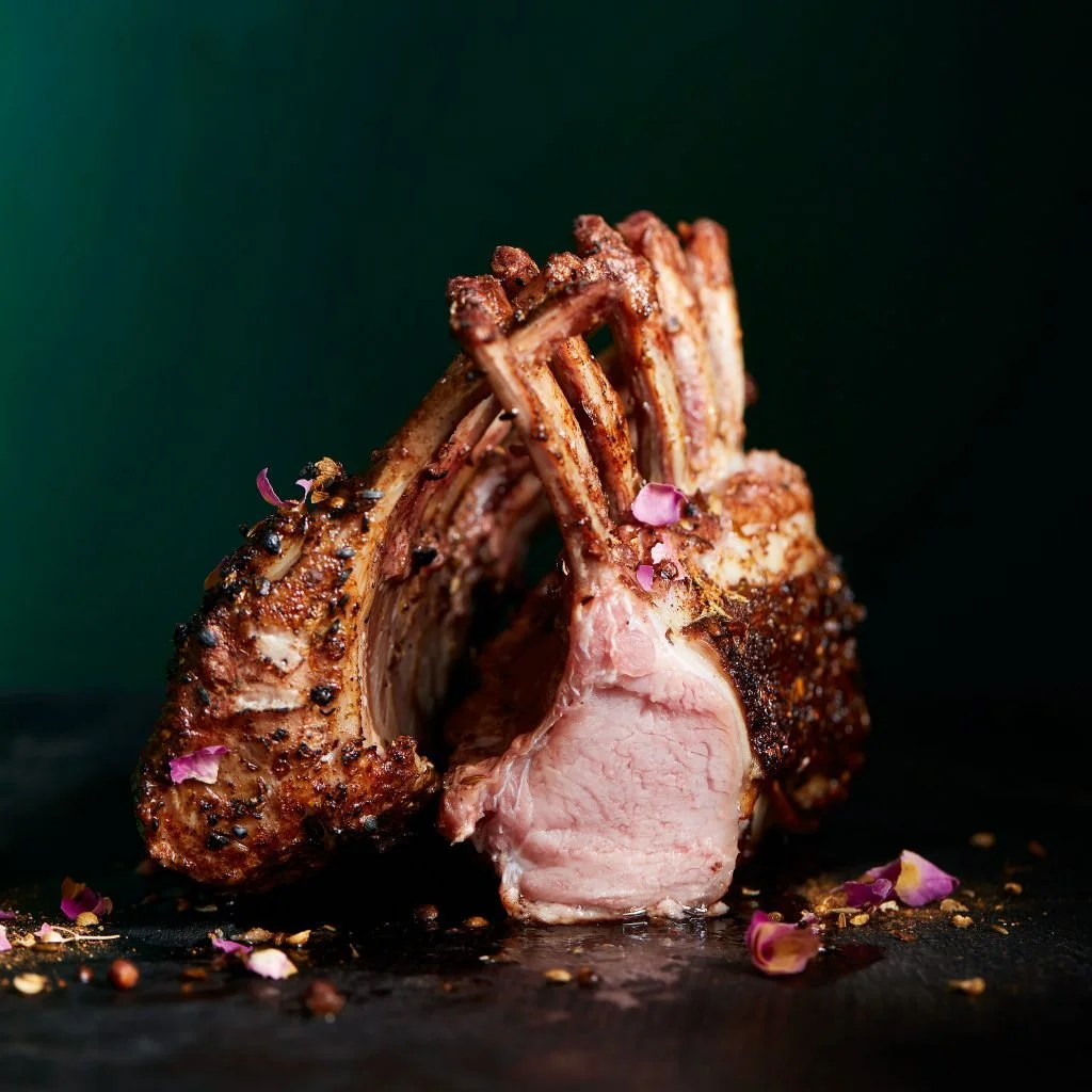 Lamsrack from cook book Sous-Vide by Bar Robben