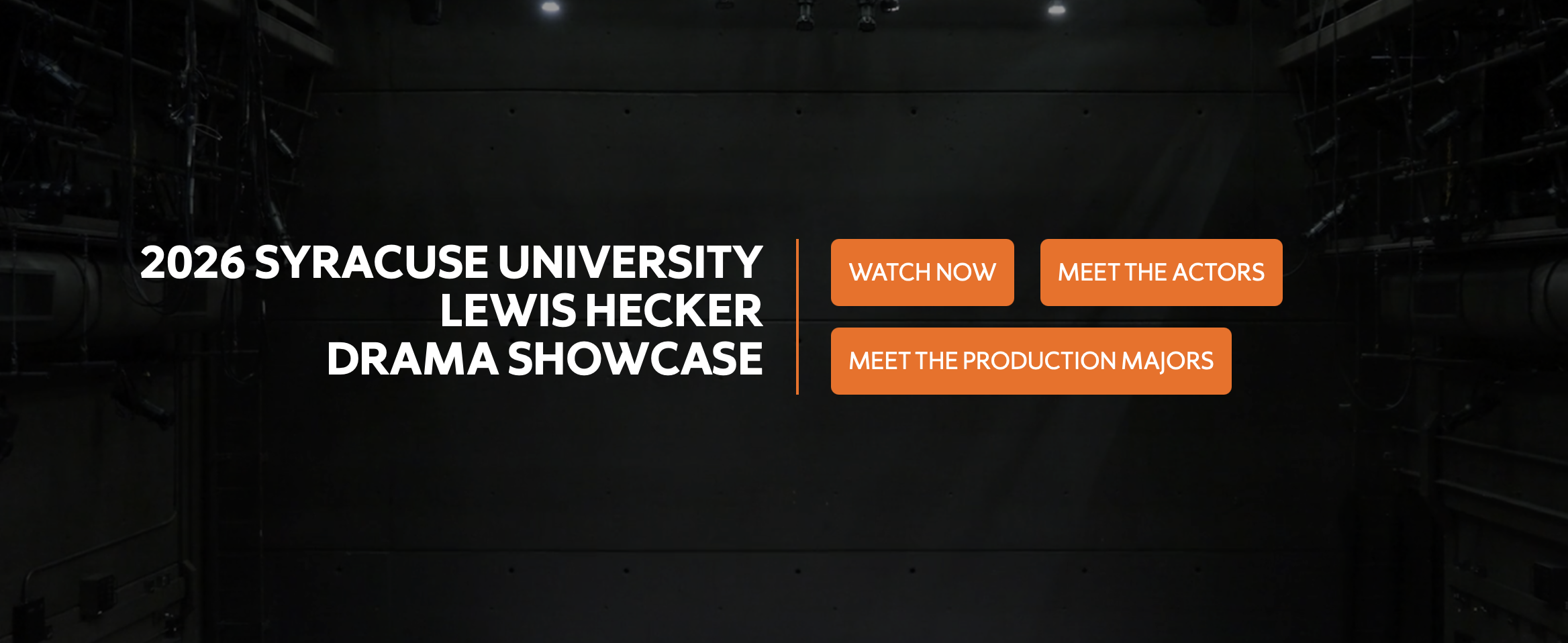 Syracuse University Department of Drama Showcase