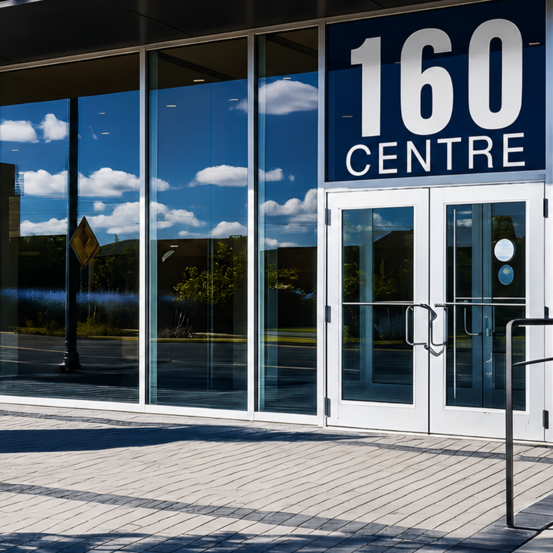 160 Centre commercial entrance