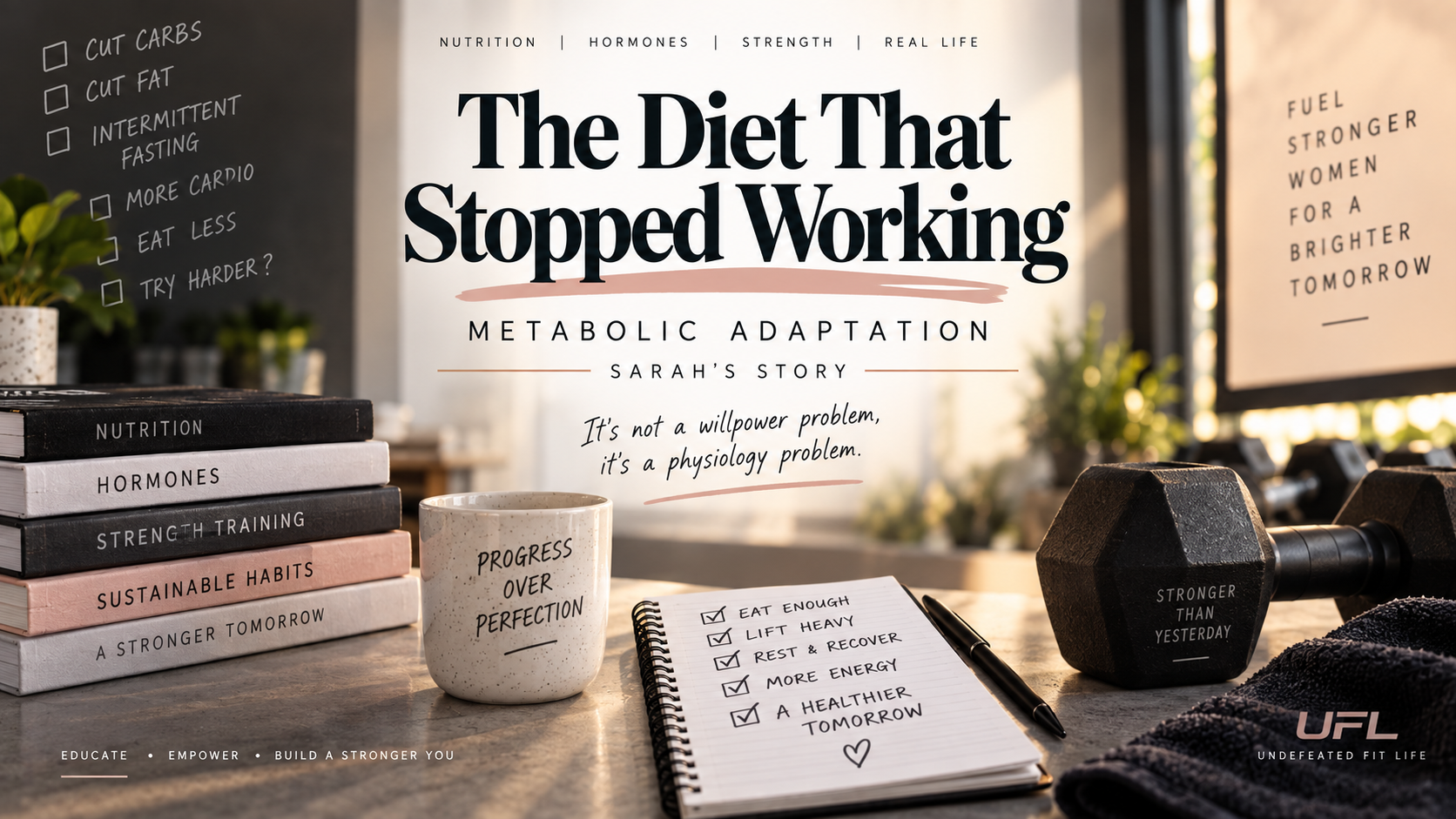 The Diet That Stopped Working: Sarah's Story (Metabolic Adaptation)