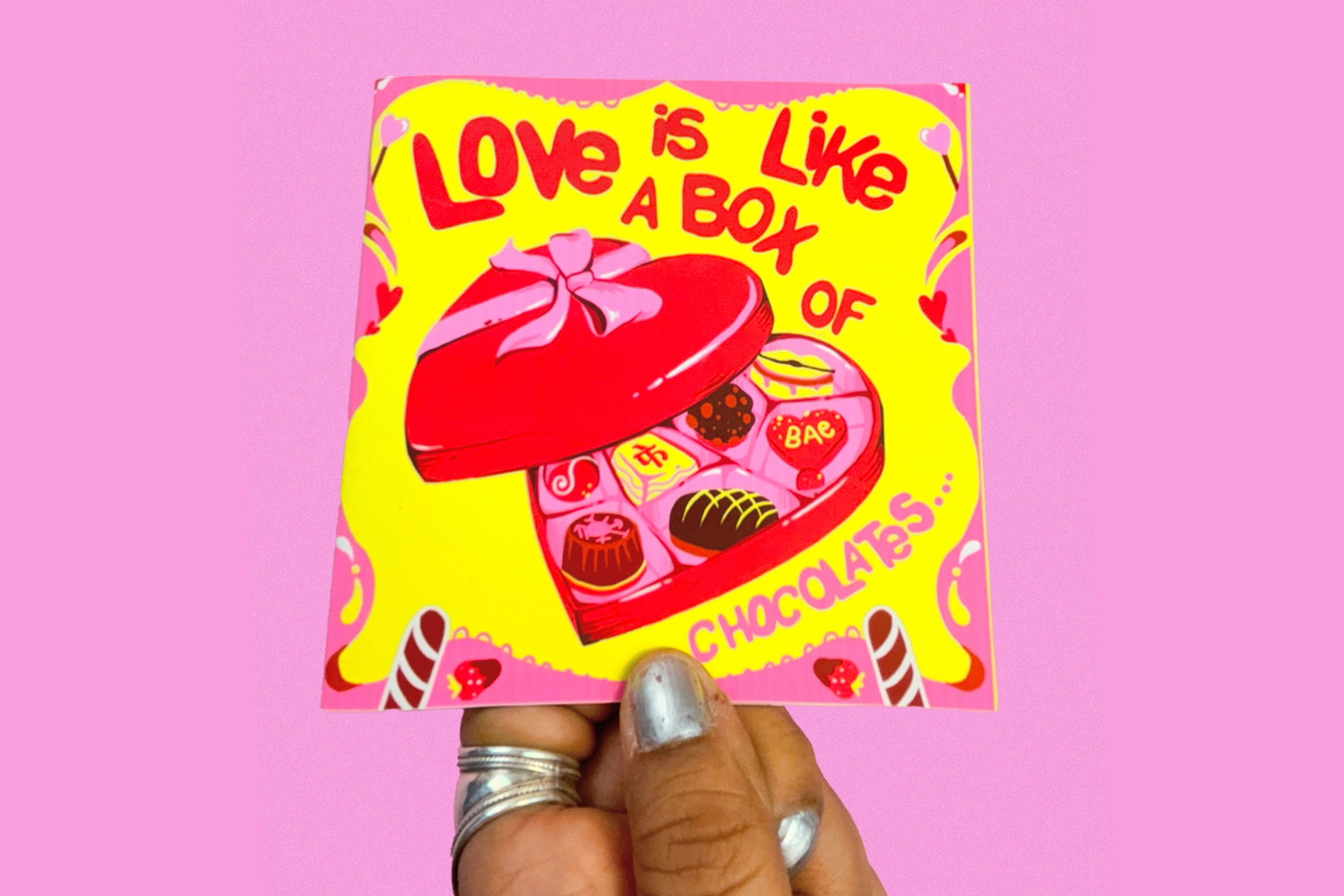 Love is like a box of chocolates