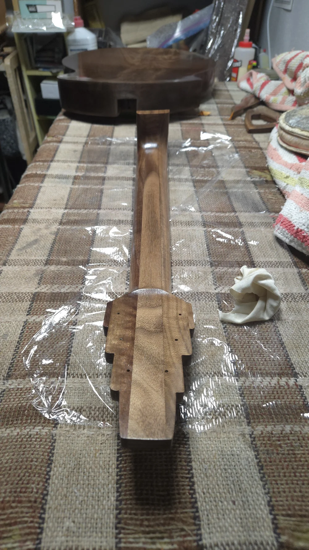 Bullfrog Archtop &mdash; the neck