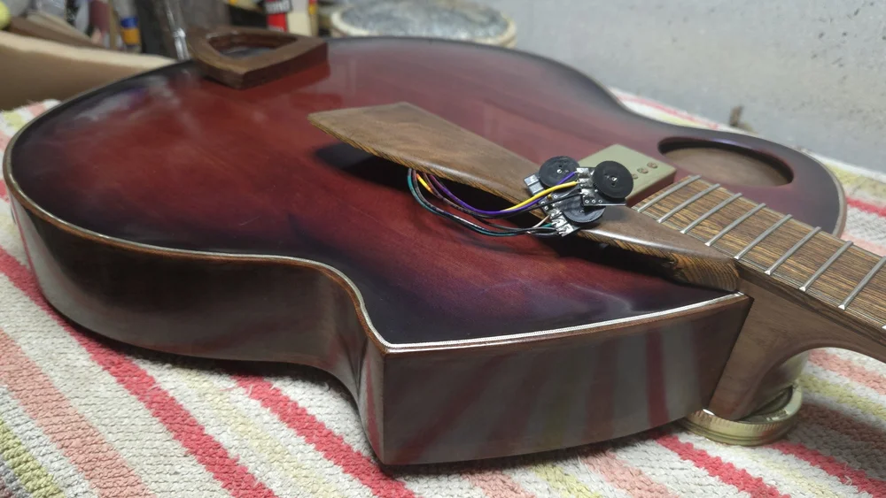 Bullfrog Archtop &mdash; assembly