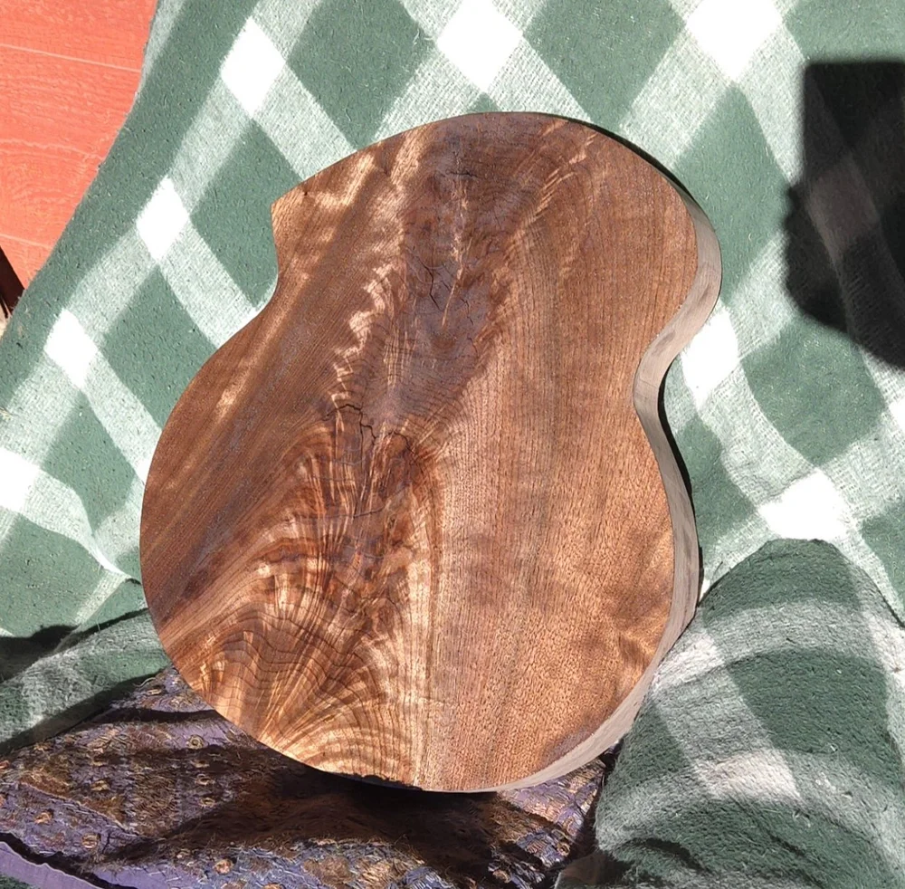Bullfrog Archtop &mdash; finish process