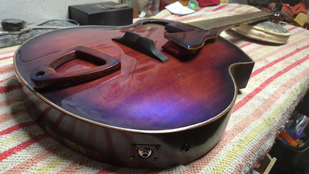 Bullfrog Archtop &mdash; pre-fit