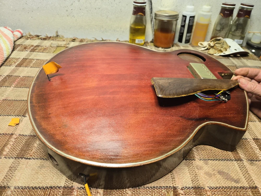 Bullfrog Archtop &mdash; pre-fit