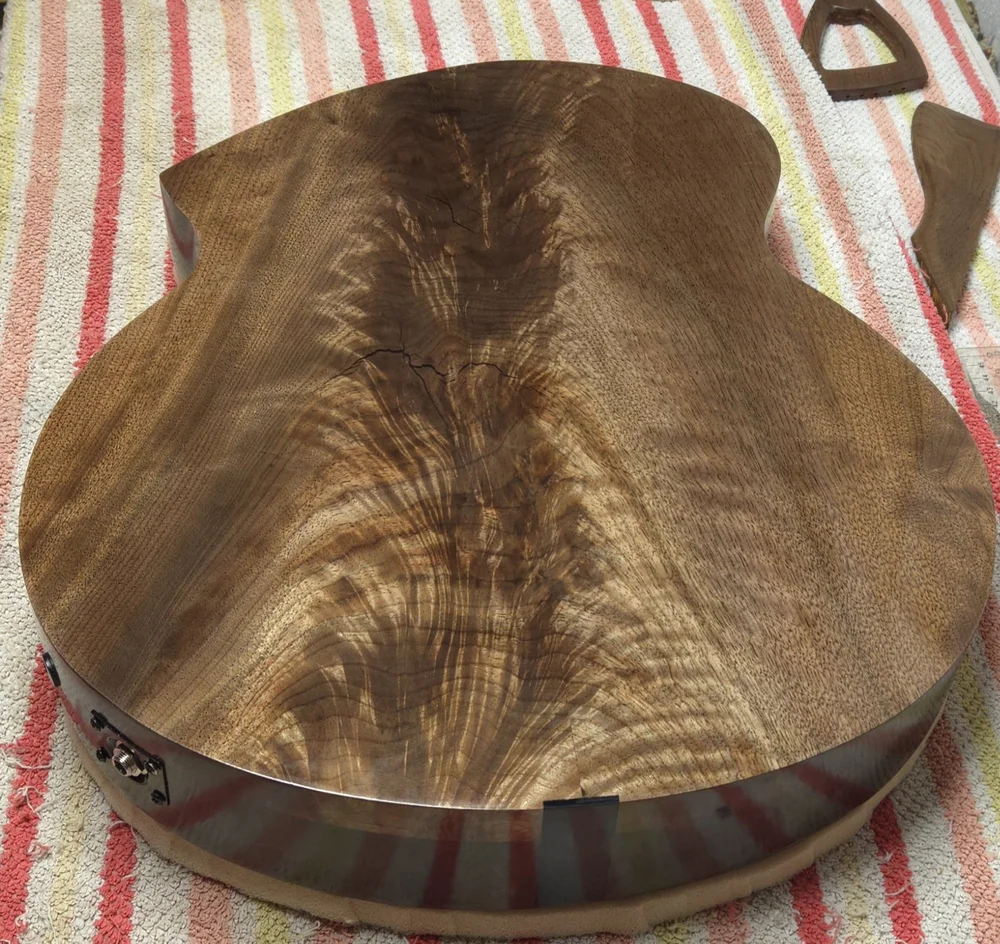 Bullfrog Archtop &mdash; finish process