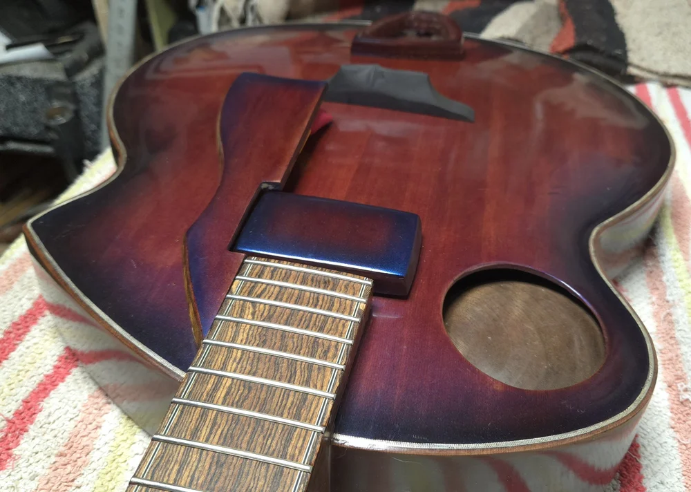 Bullfrog Archtop &mdash; pre-fit