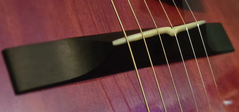 Bullfrog Archtop &mdash; bridge and setup