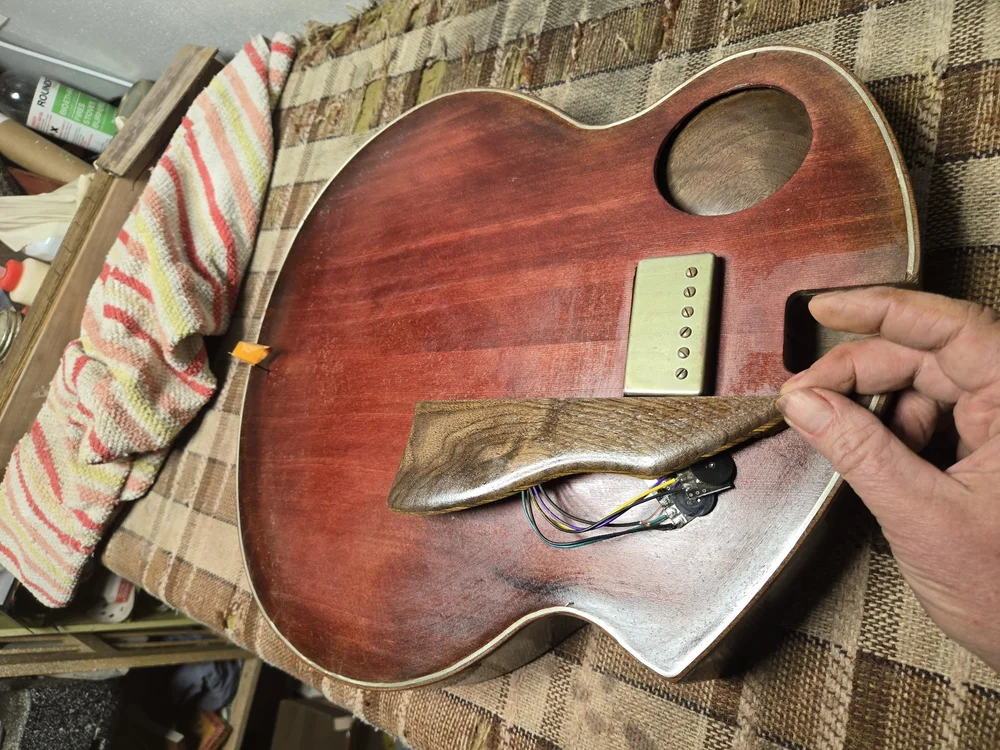 Bullfrog Archtop &mdash; pre-fit