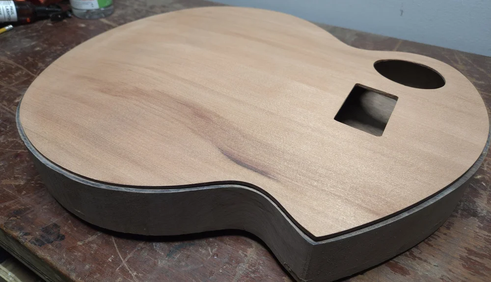 Bullfrog Archtop &mdash; finish process