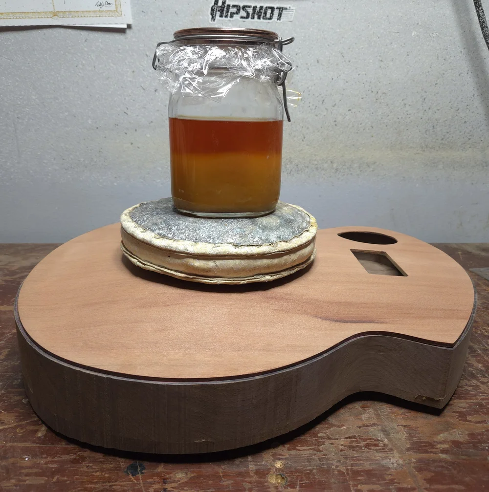 Bullfrog Archtop &mdash; finish process