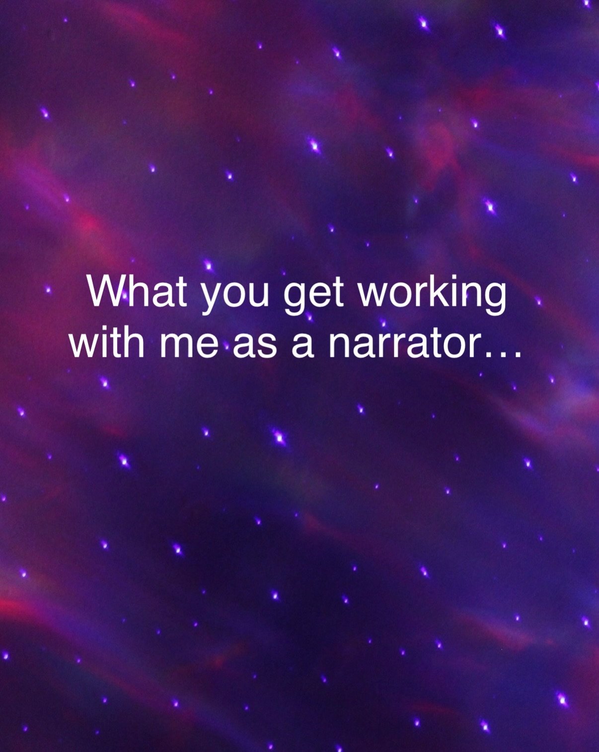 The best part for me is the last one ☺️ #indieauthorsofinstagram #narrator #audiobook #voiceactor #authors