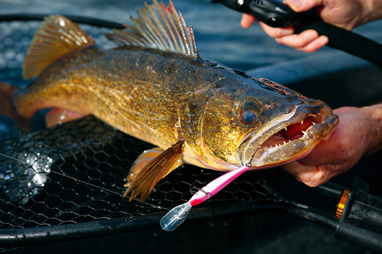 Lake Erie Walleye Trolling