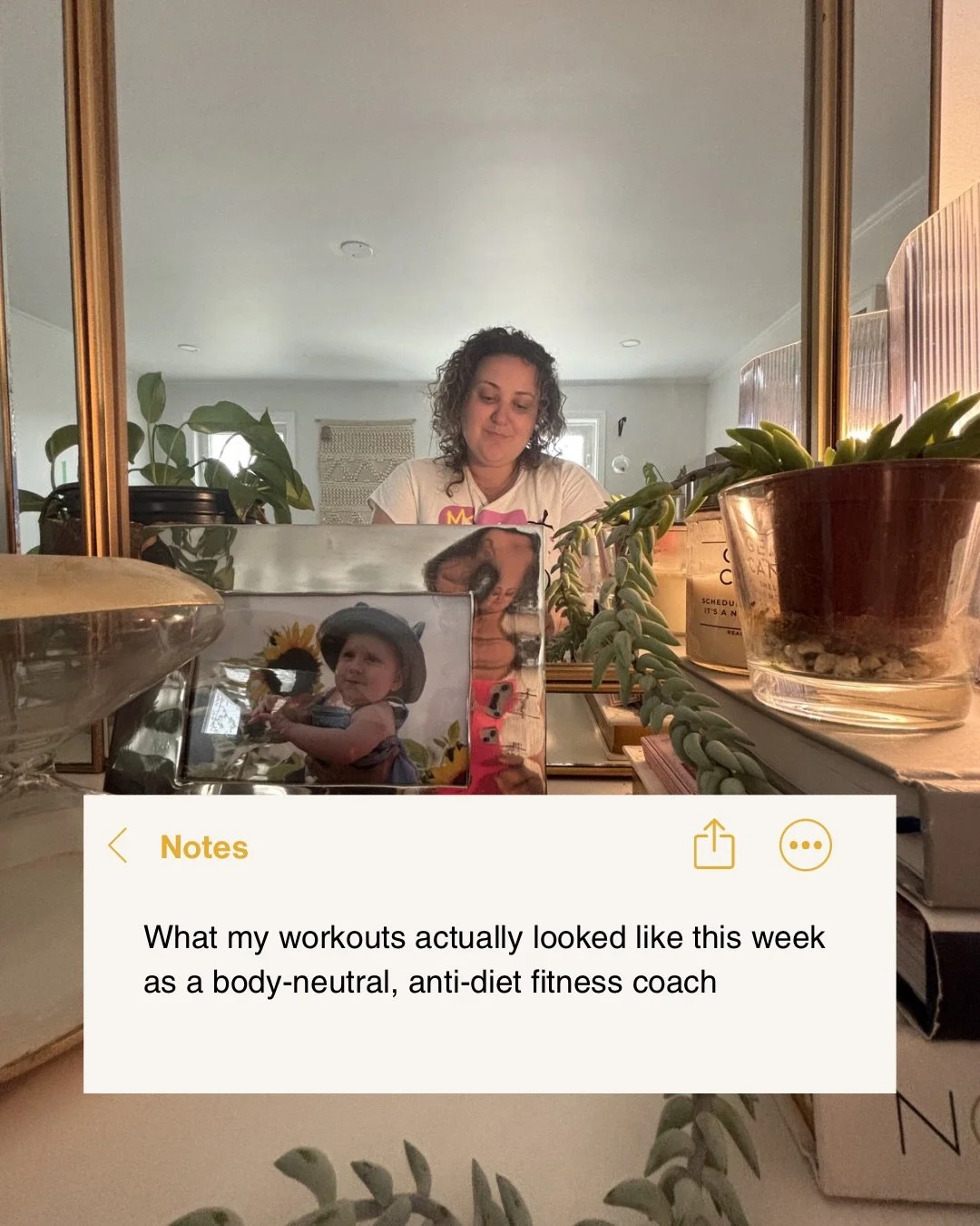 What my workouts actually looked like this week as a body-neutral fitness coach ✨

If we all ate the exact same thing, did the same exact fitness routine an had identical variables - we&rsquo;d still all be different shapes and sizes. Don&rsquo;t let