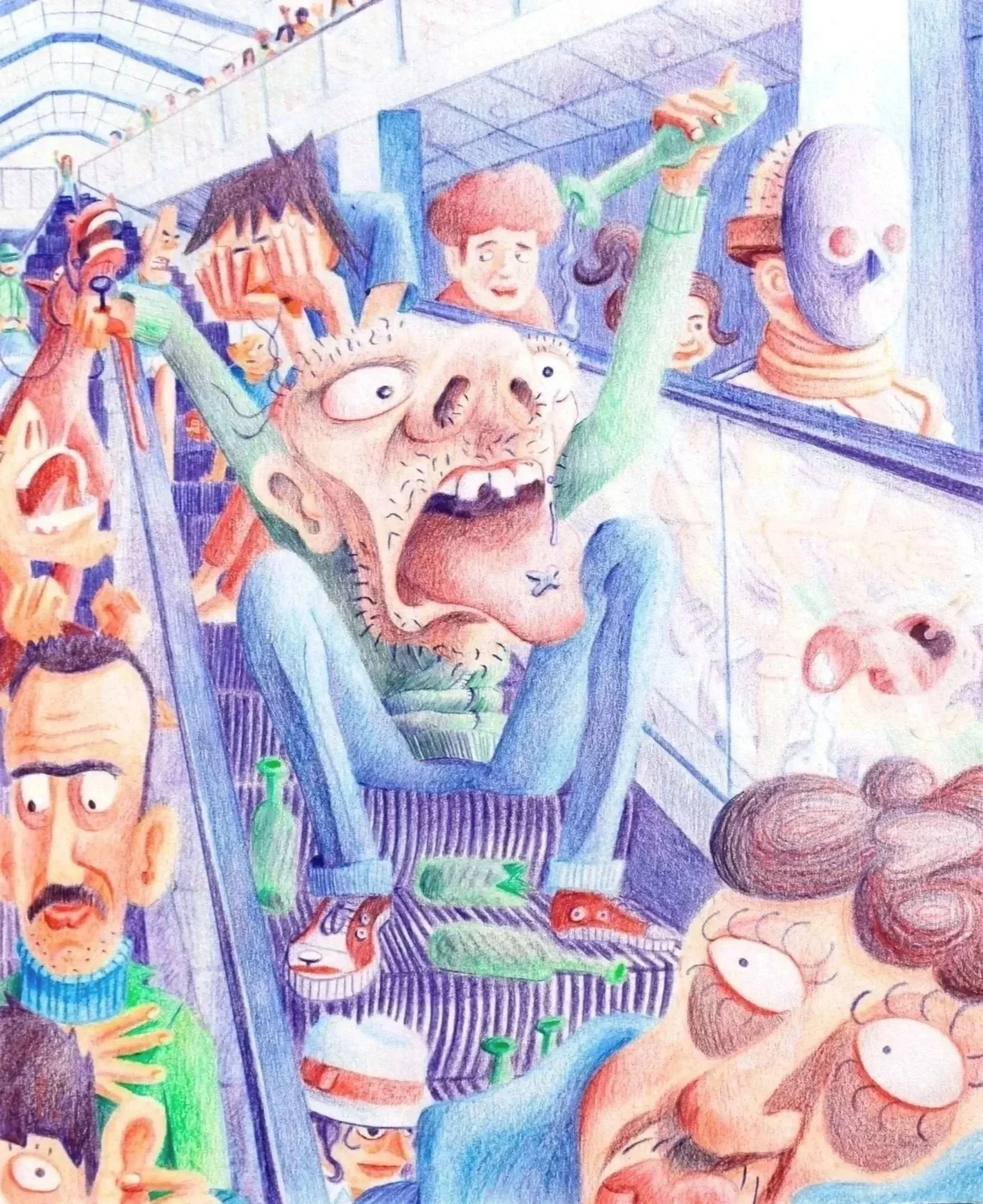 An Escalator of Emotions - 2025