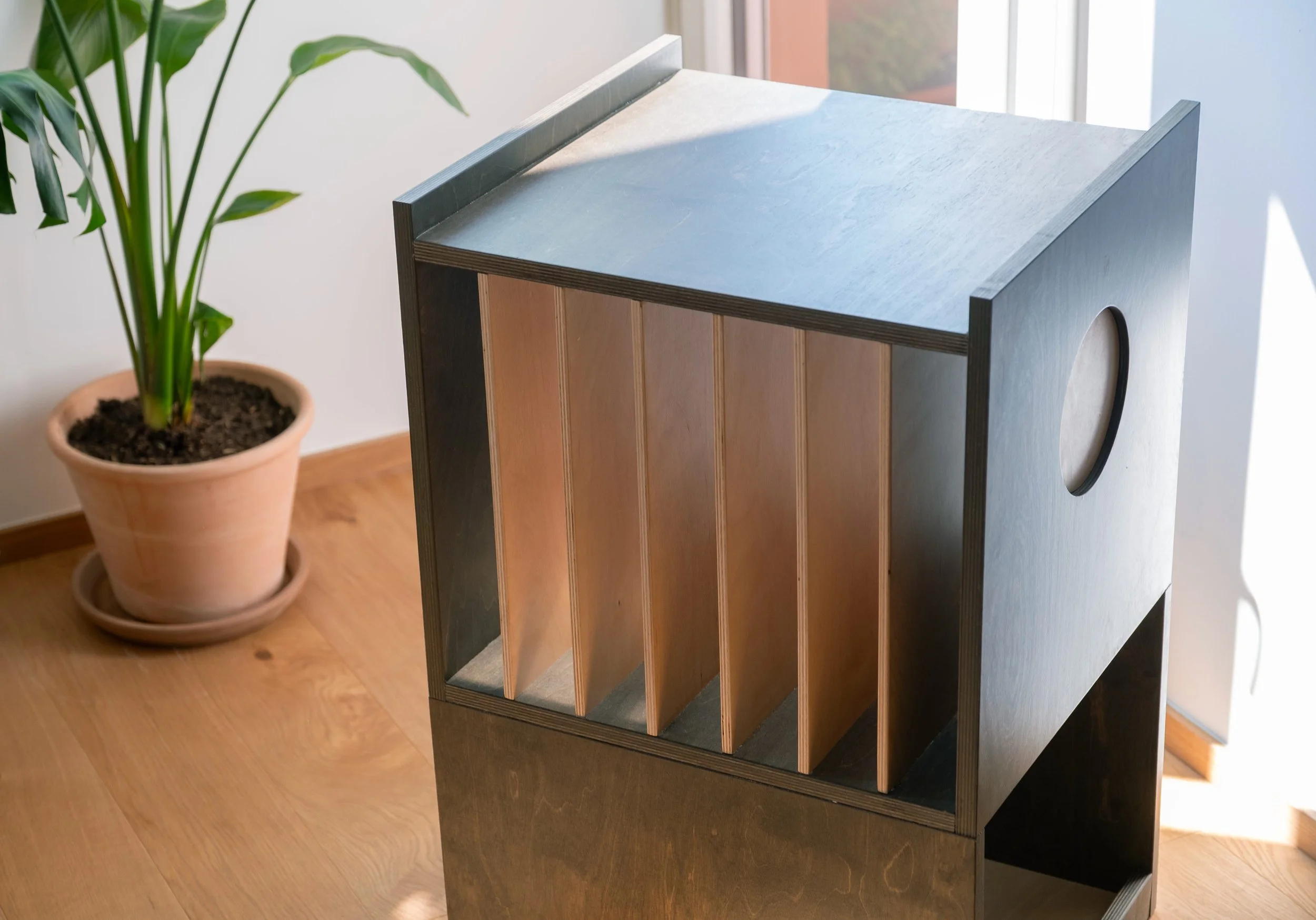 mobile vinili design wood