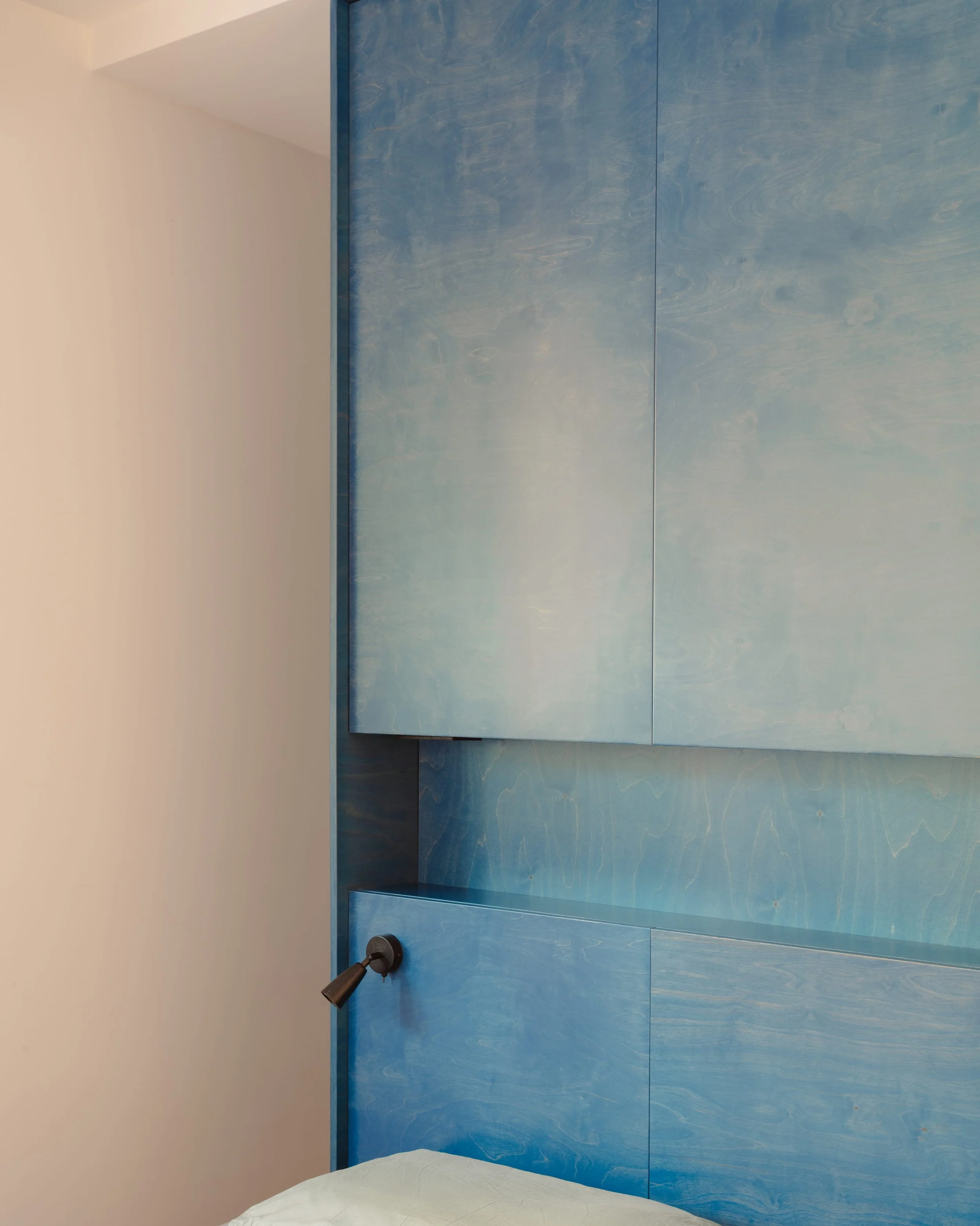 furniture mobile bedroom blue