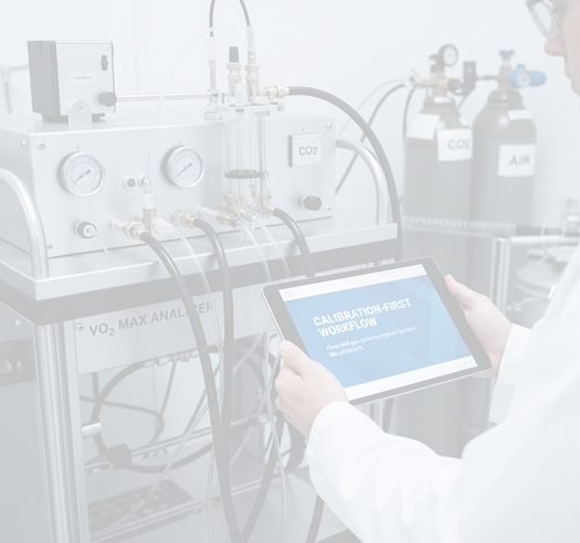 calibration-first workflow for precise fitness and metabolic measurements