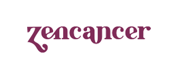 Imagem do logotipo do filme 'ZenaCiner', com o título em uma fonte estilizada roxa.