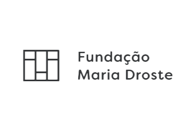 Logotipo da Fundação Maria Drozte com símbolo de uma janela estilizada e texto ao lado.