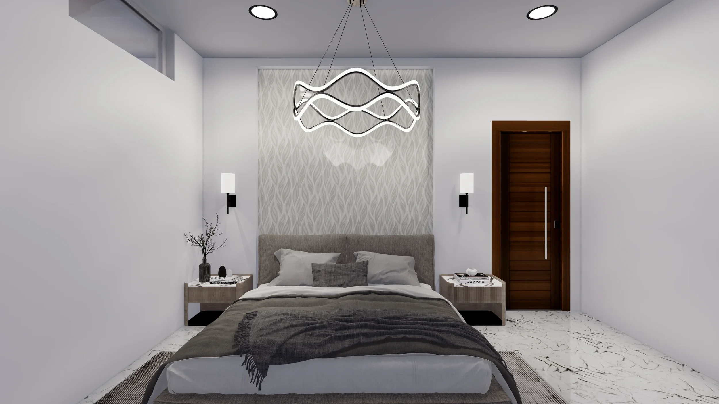 Koho - Master Bedroom Rendering