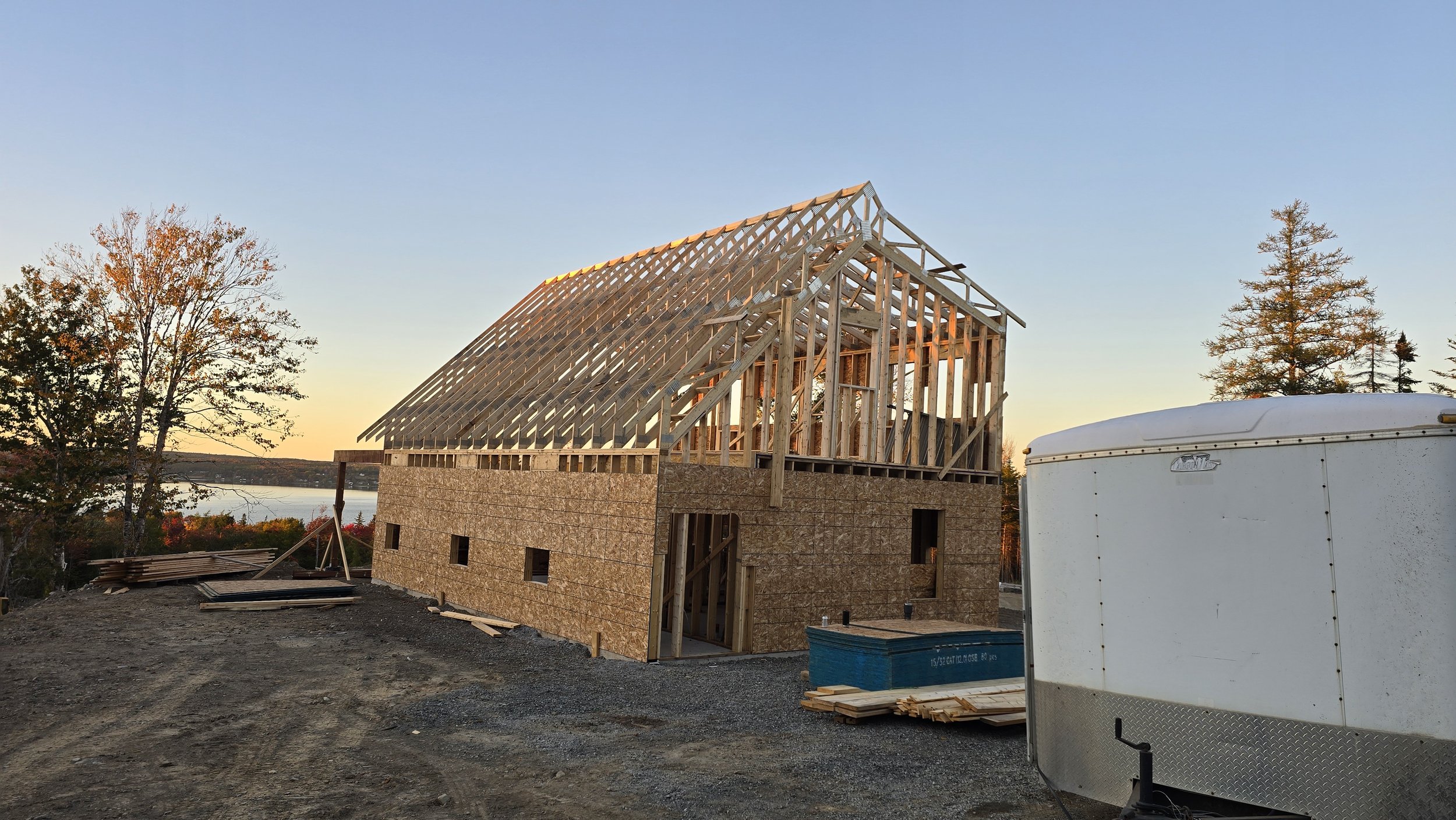 Always an exciting stage of a new build.