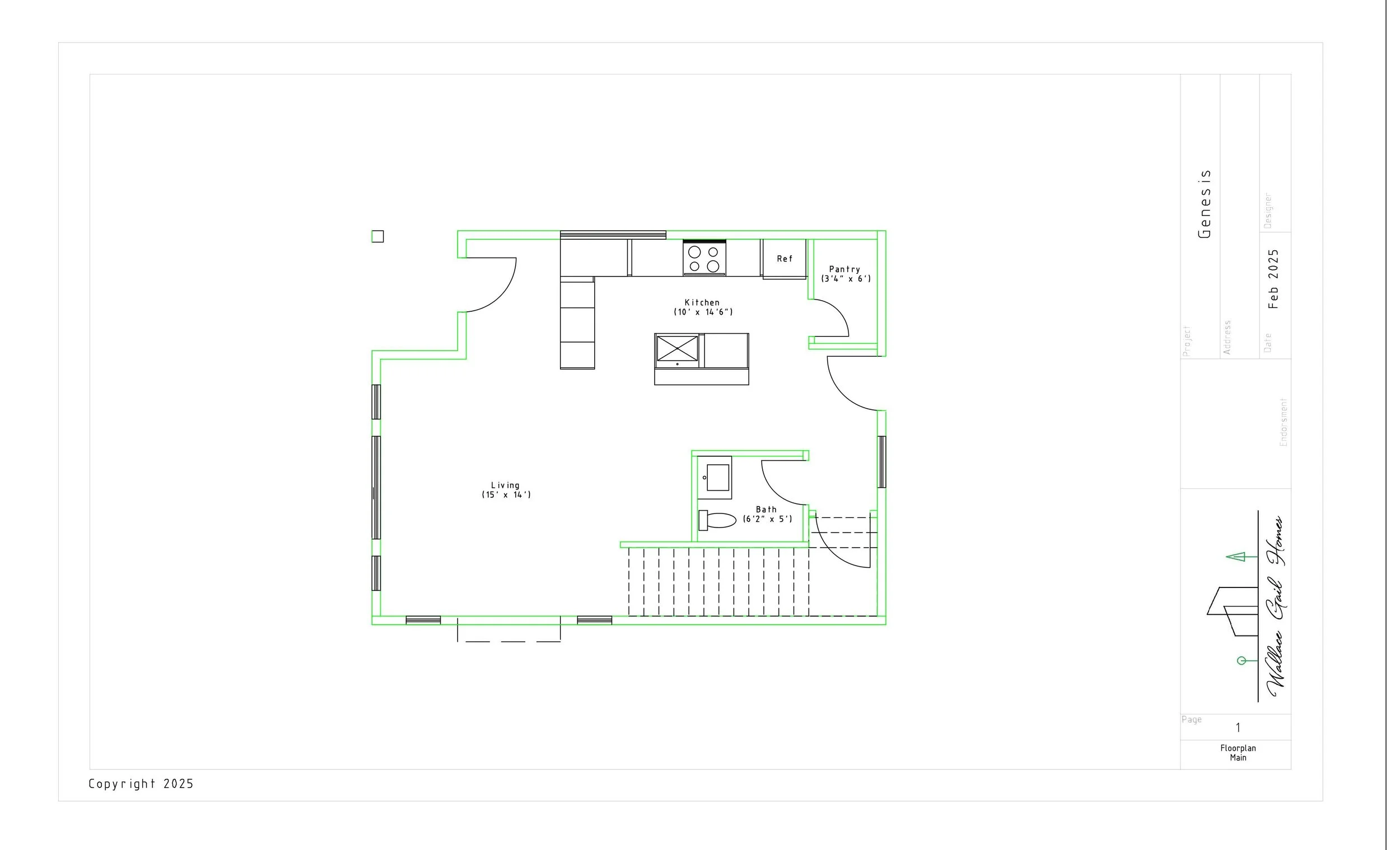 Genesis - 3 Bedroom, 2 Story 