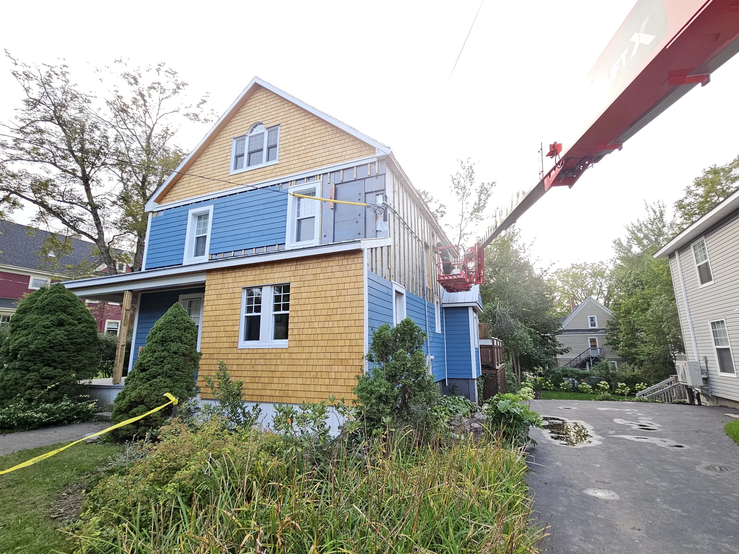 A little color contrast.  