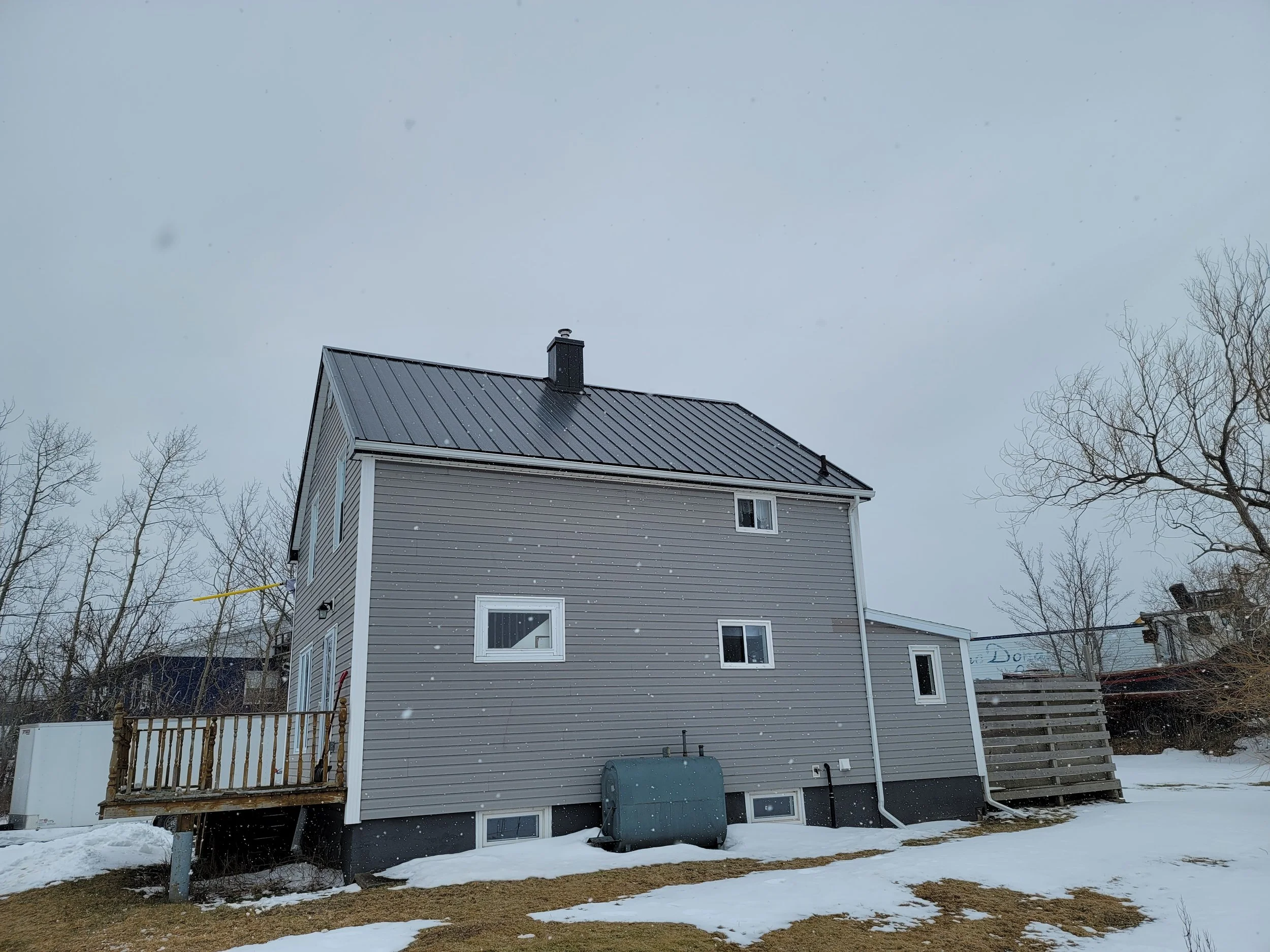 A snap lock metal roof is another example of "designed to last".