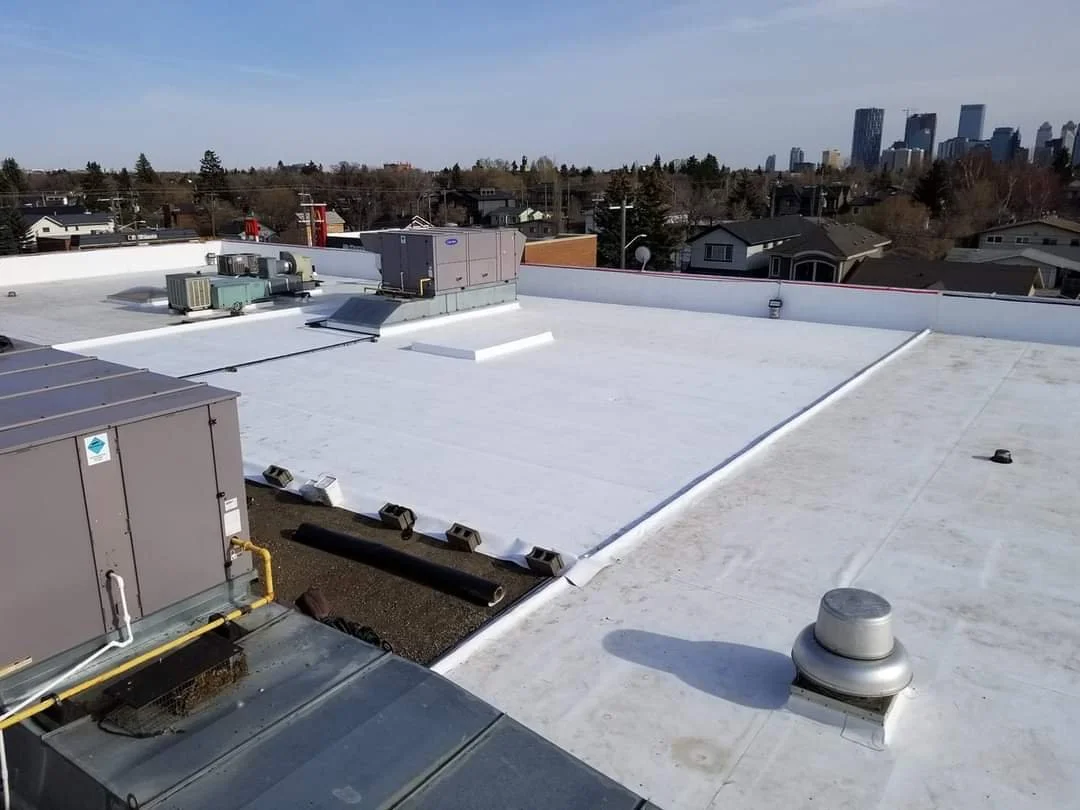 We also have extensive experience in residential and commercial TPO/PVC Flat roofing.