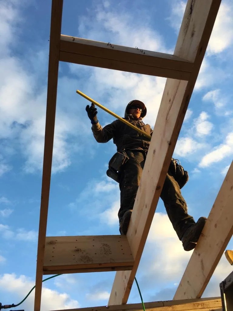 Beautiful day for framing