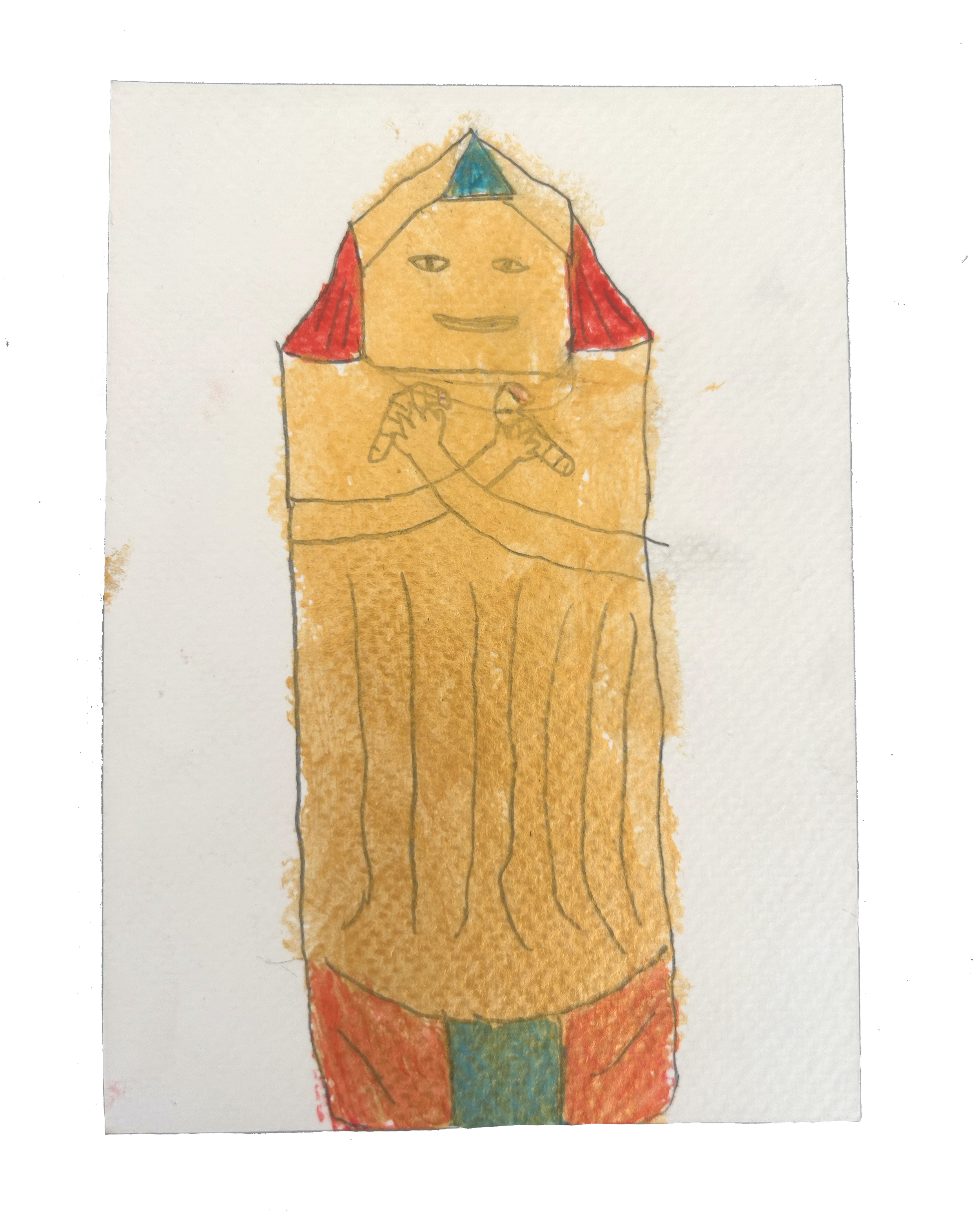 "the golden mummies coffin" by Nina