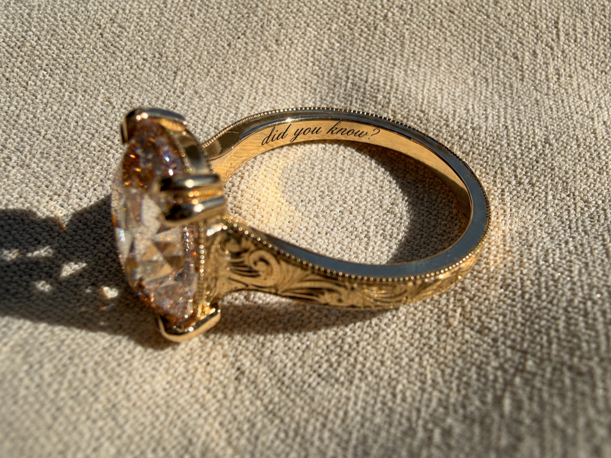 little things that make an engagement ring extra special